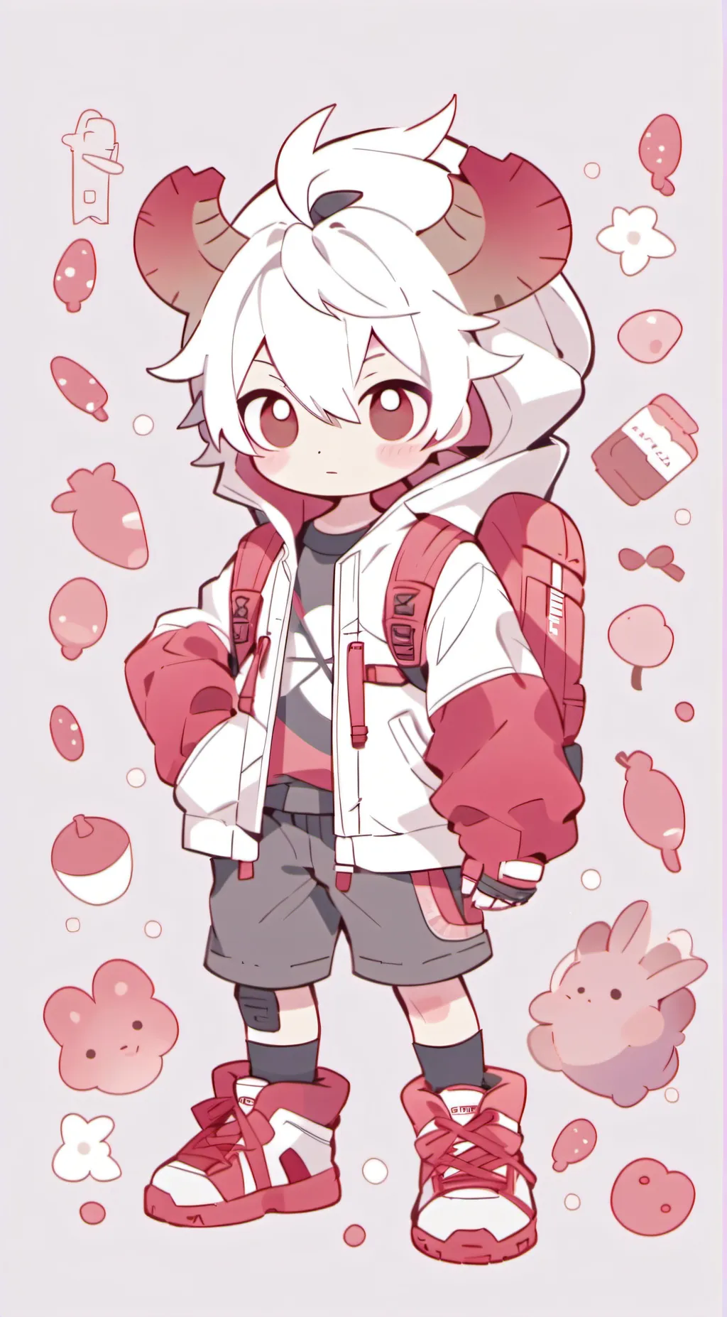 ai character: Mighty  background