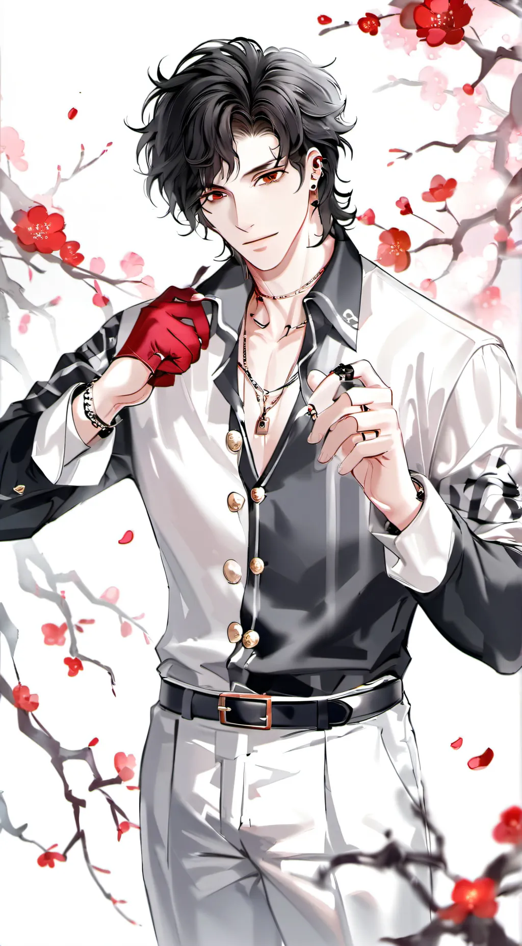 ai character: Blake  background