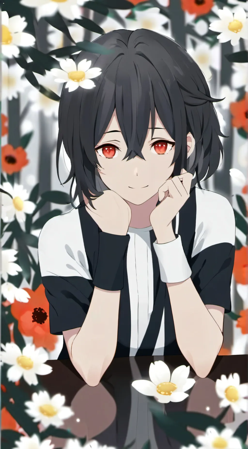 ai character: Veggie  background