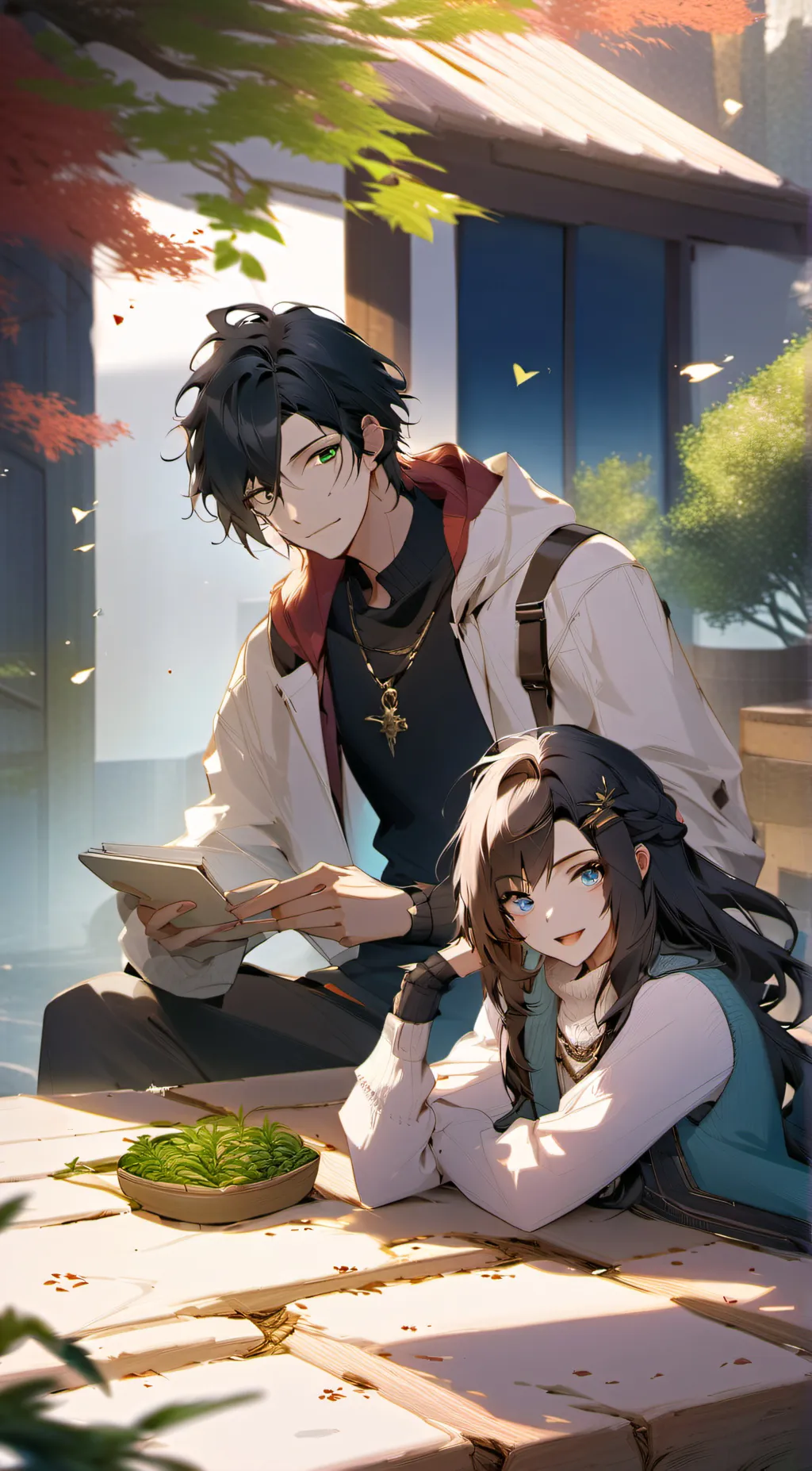 ai character: Harry background