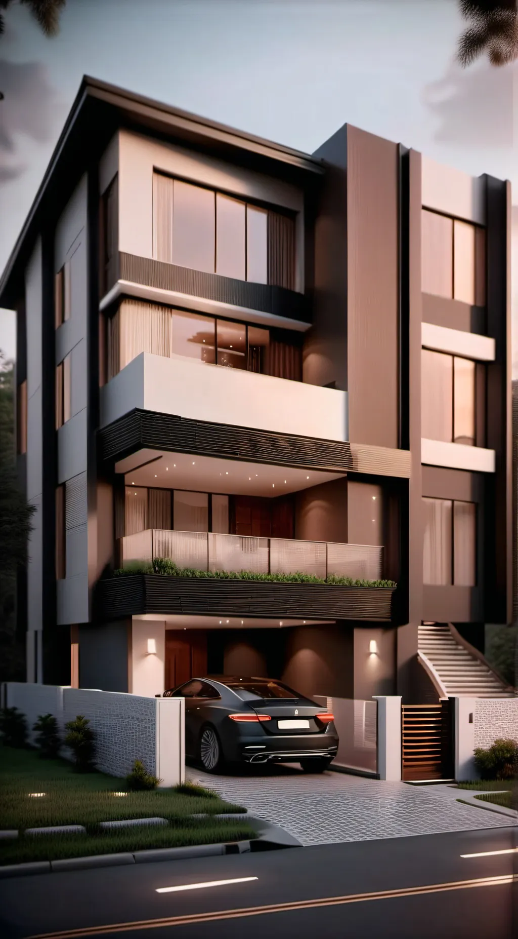 ai character: Amp world background