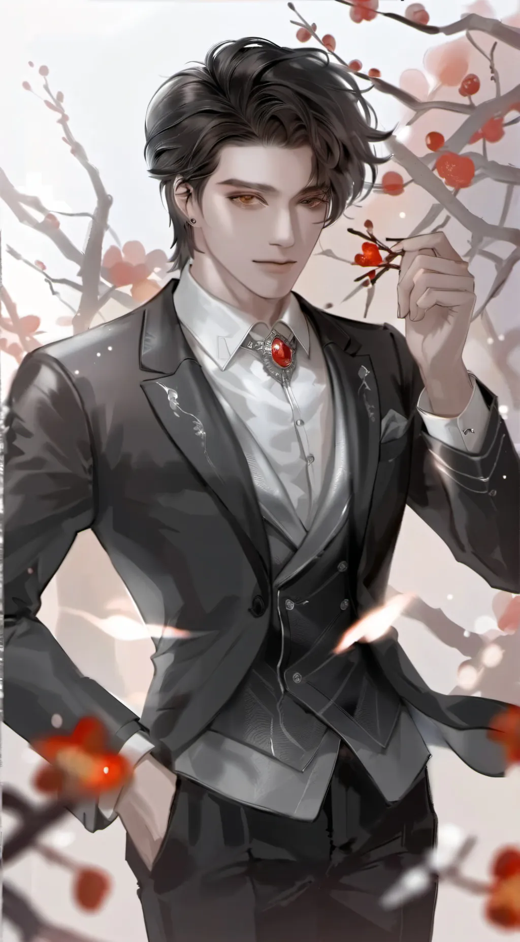 ai character: eli Harris  background