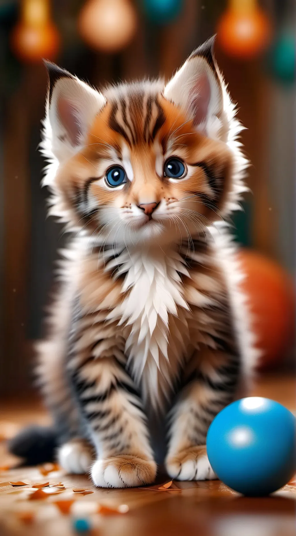 ai character: kitty  background