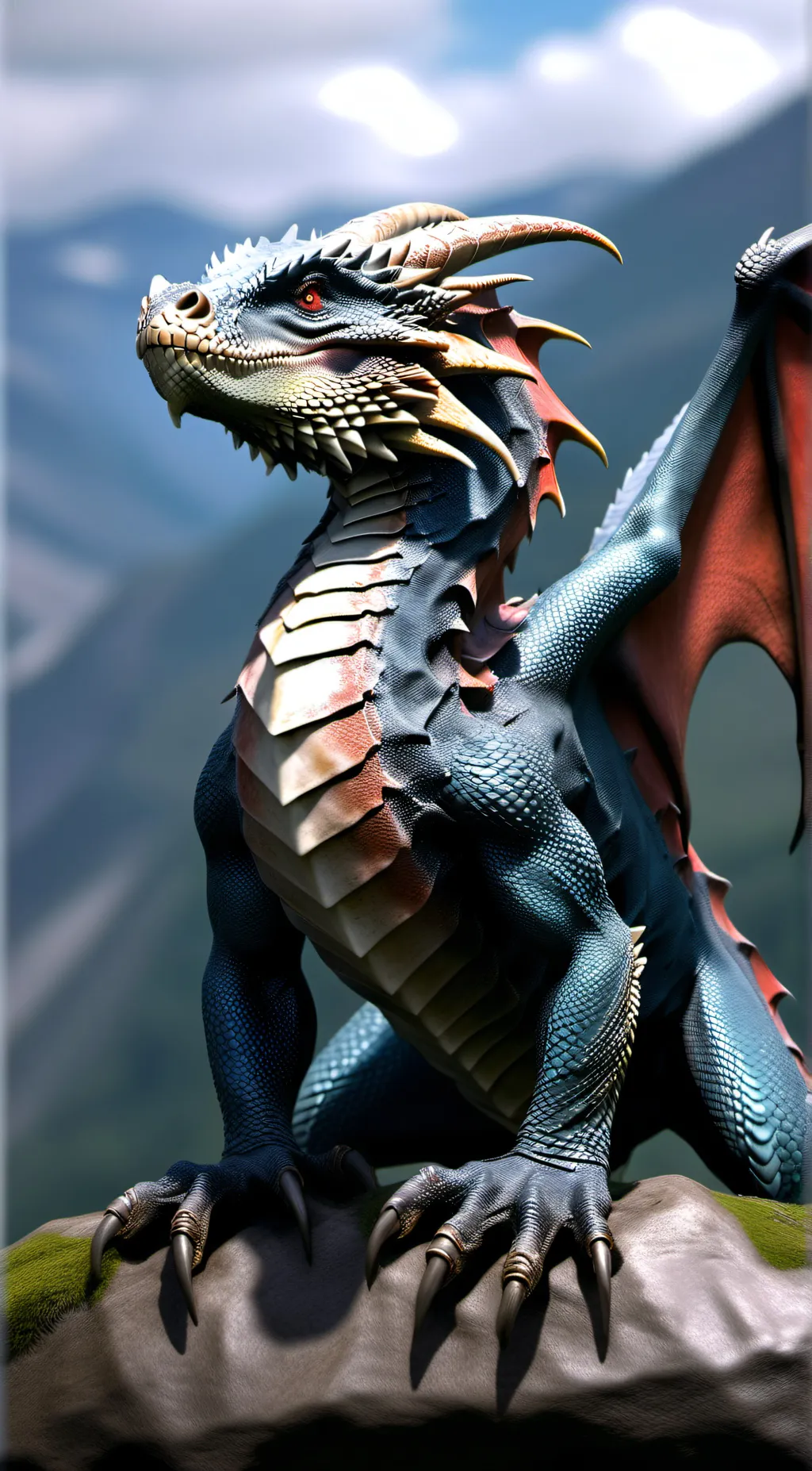 ai character: leaf background