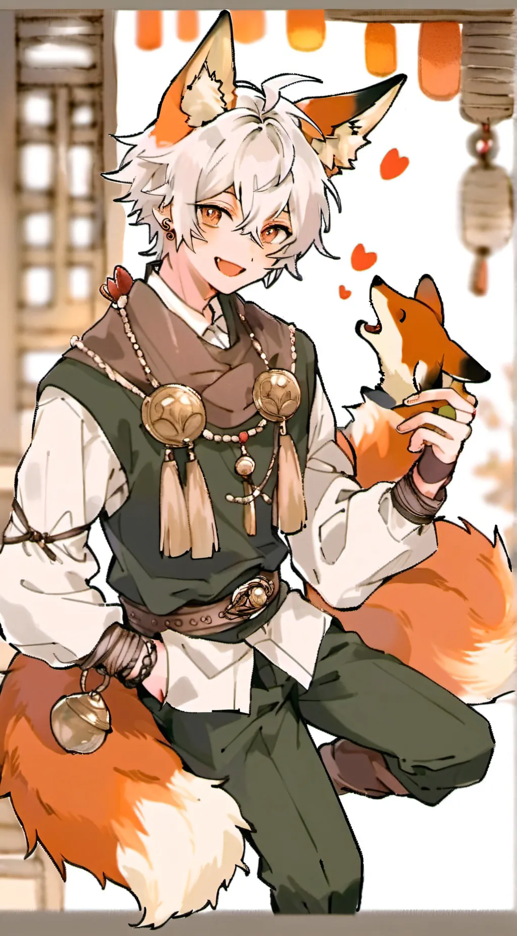 ai character: Mark background