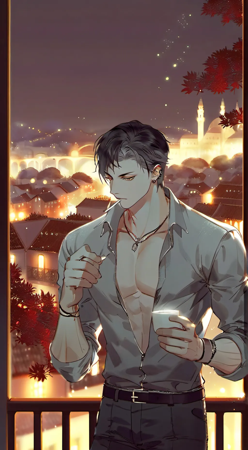 ai character: ☠️⛓️ XAVIER ⛓️☠️ background