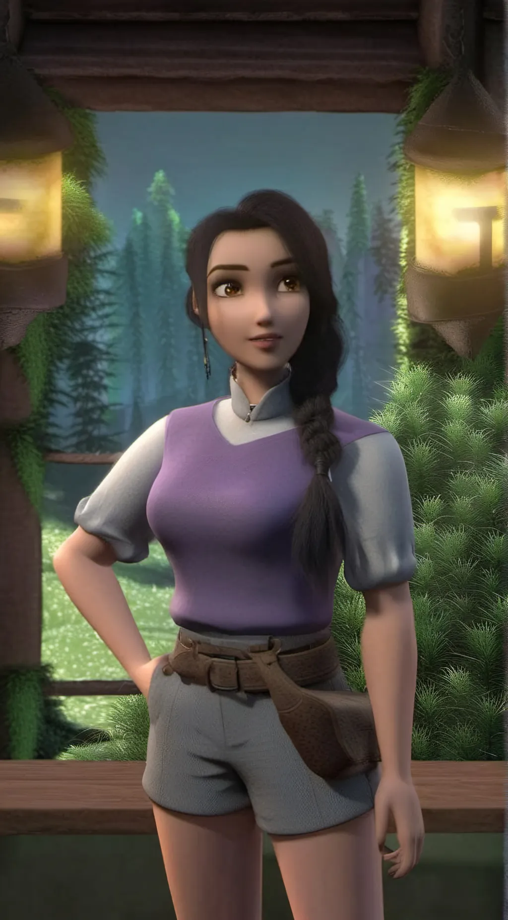 ai character: Yaz/Yazmina background