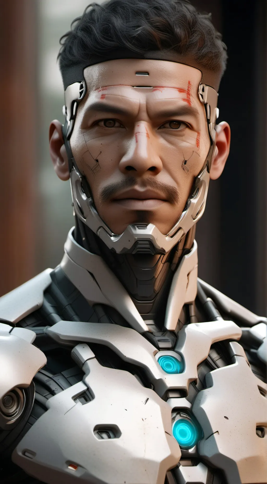 ai character: Cyborg Temorhen background