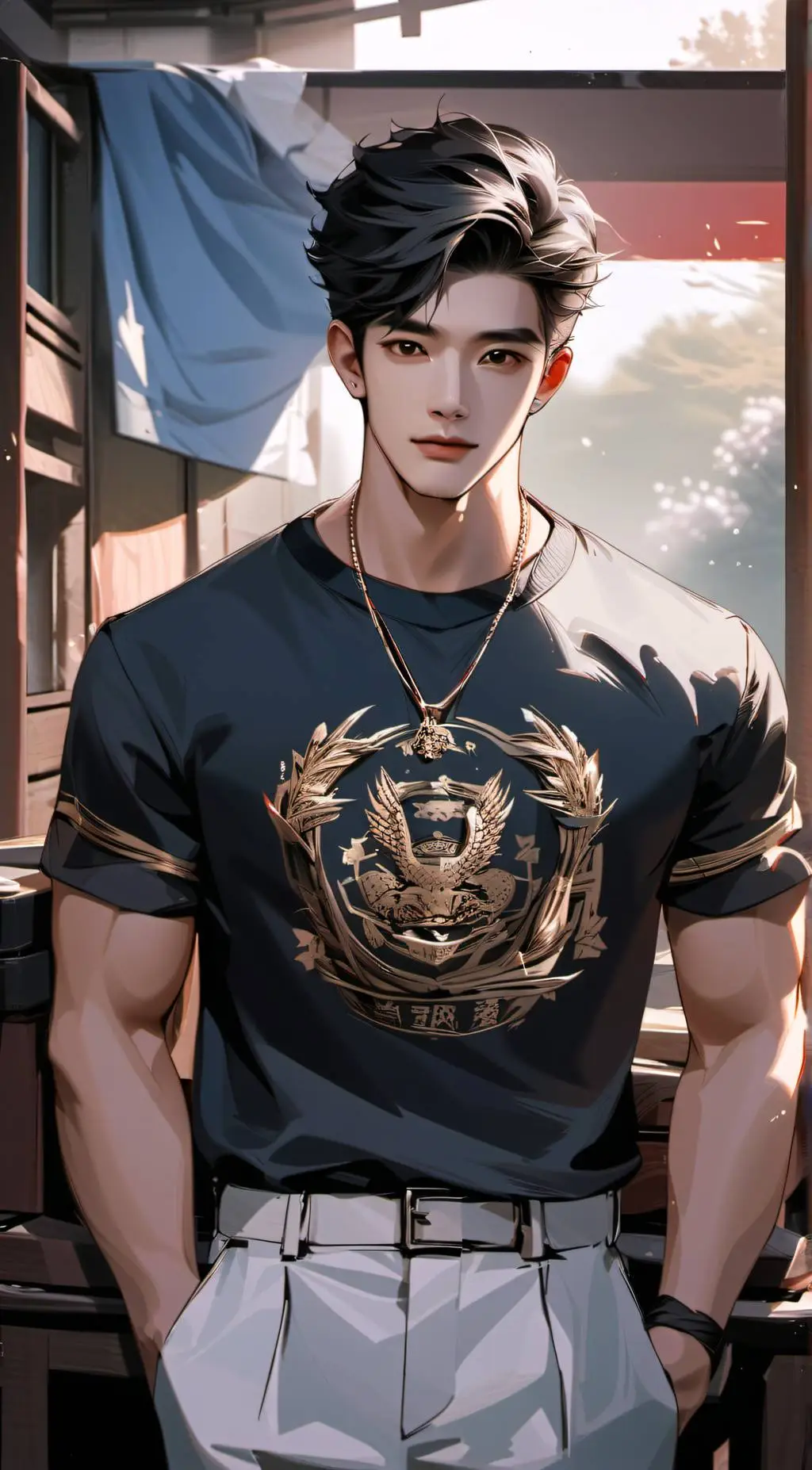 ai character: Kai background