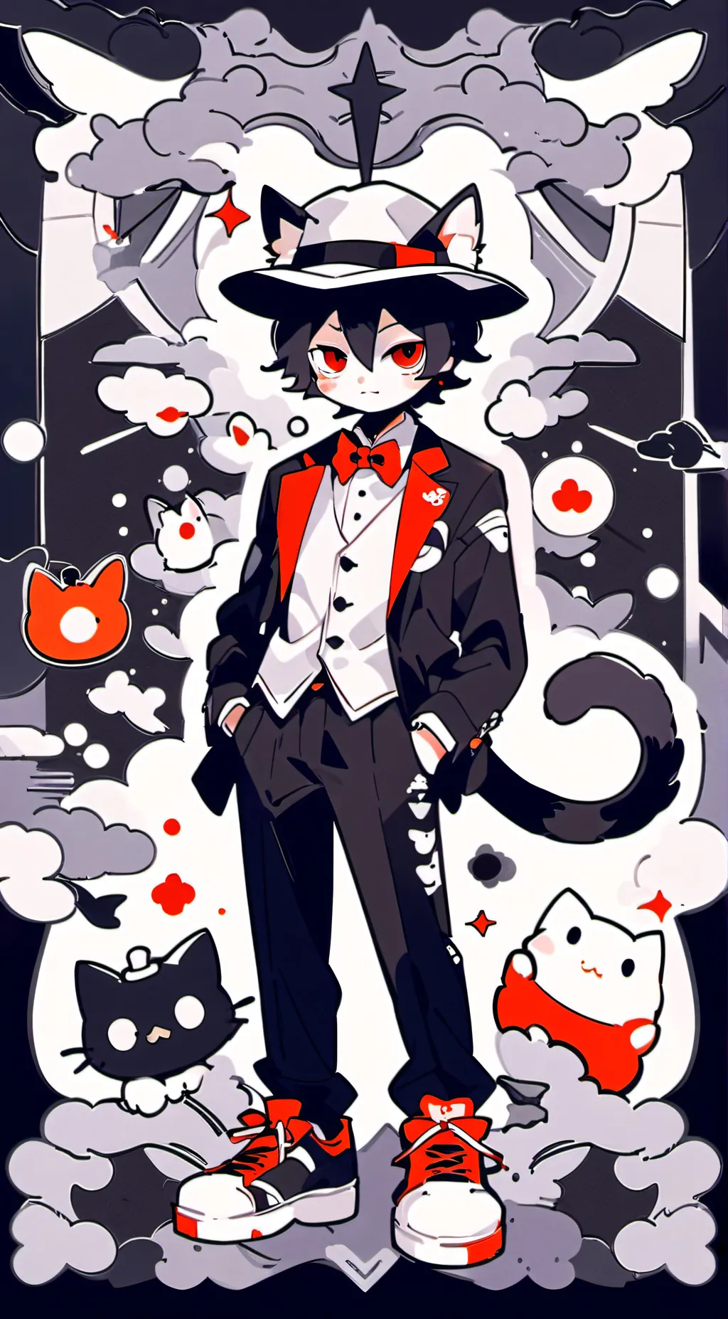 ai character: Husker background