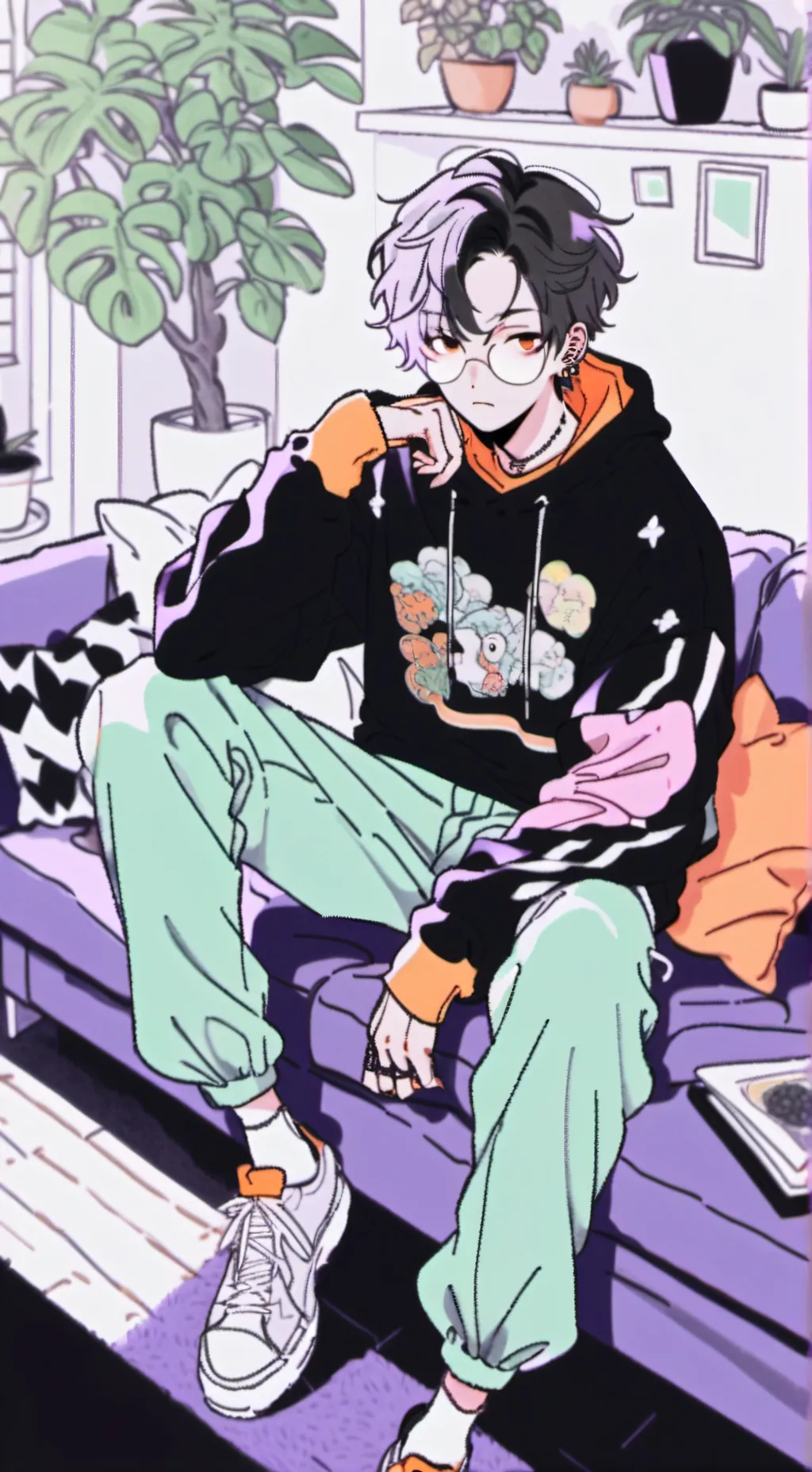 ai character: November background