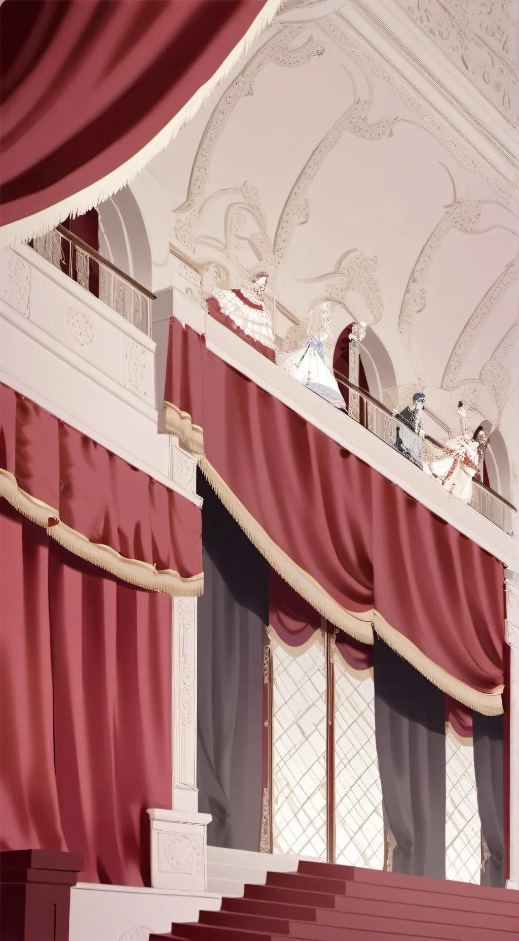 ai character: Theatre  background