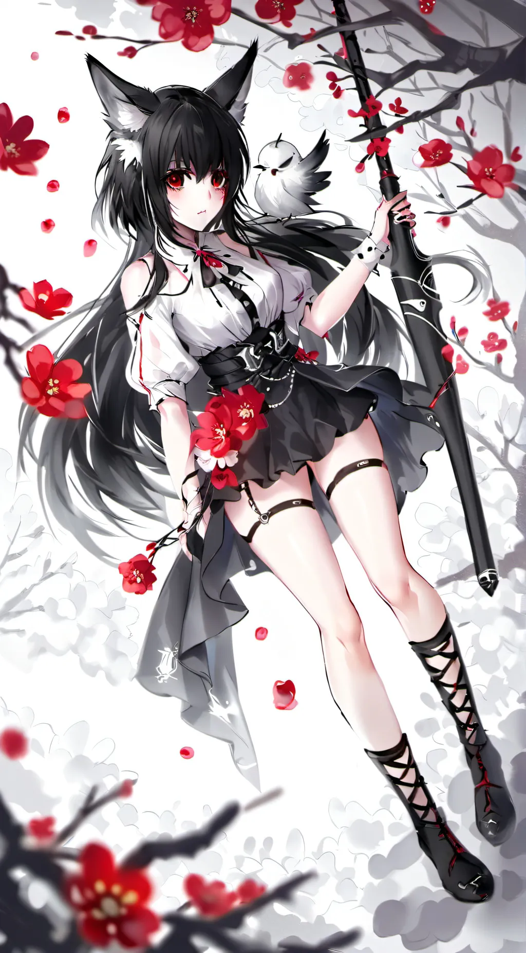 ai character: im so crazy for u♡ background