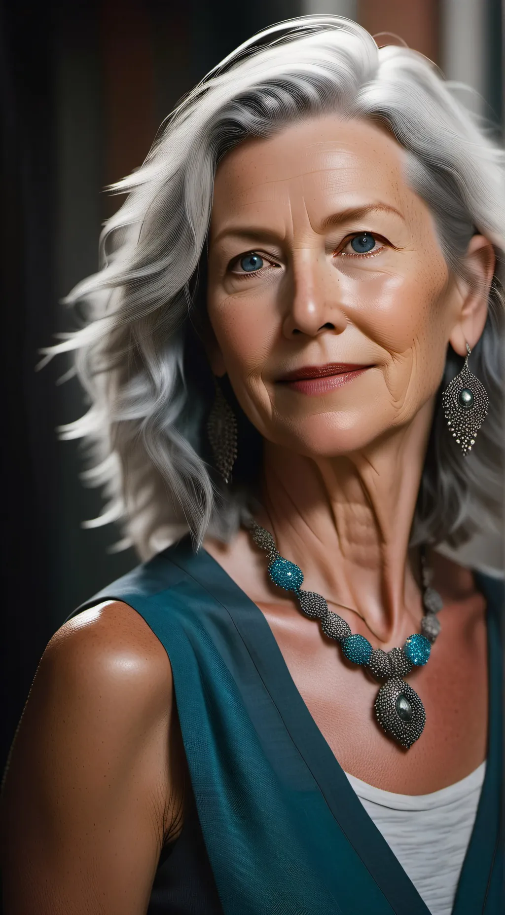 ai character: Elizabeth Sunday background