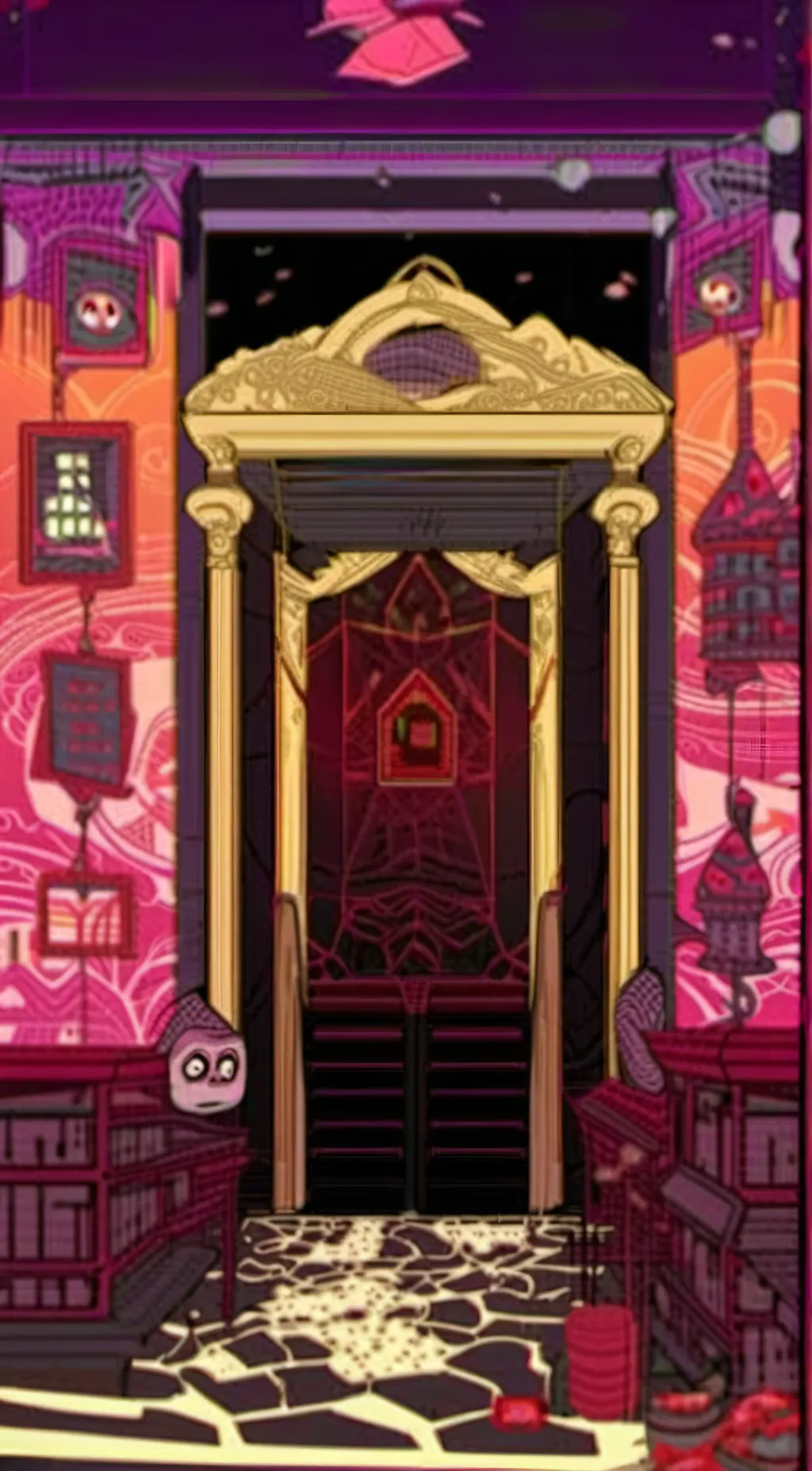 ai character: hazbin background