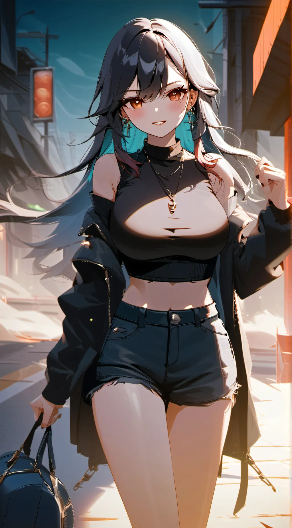 ai character: michi background