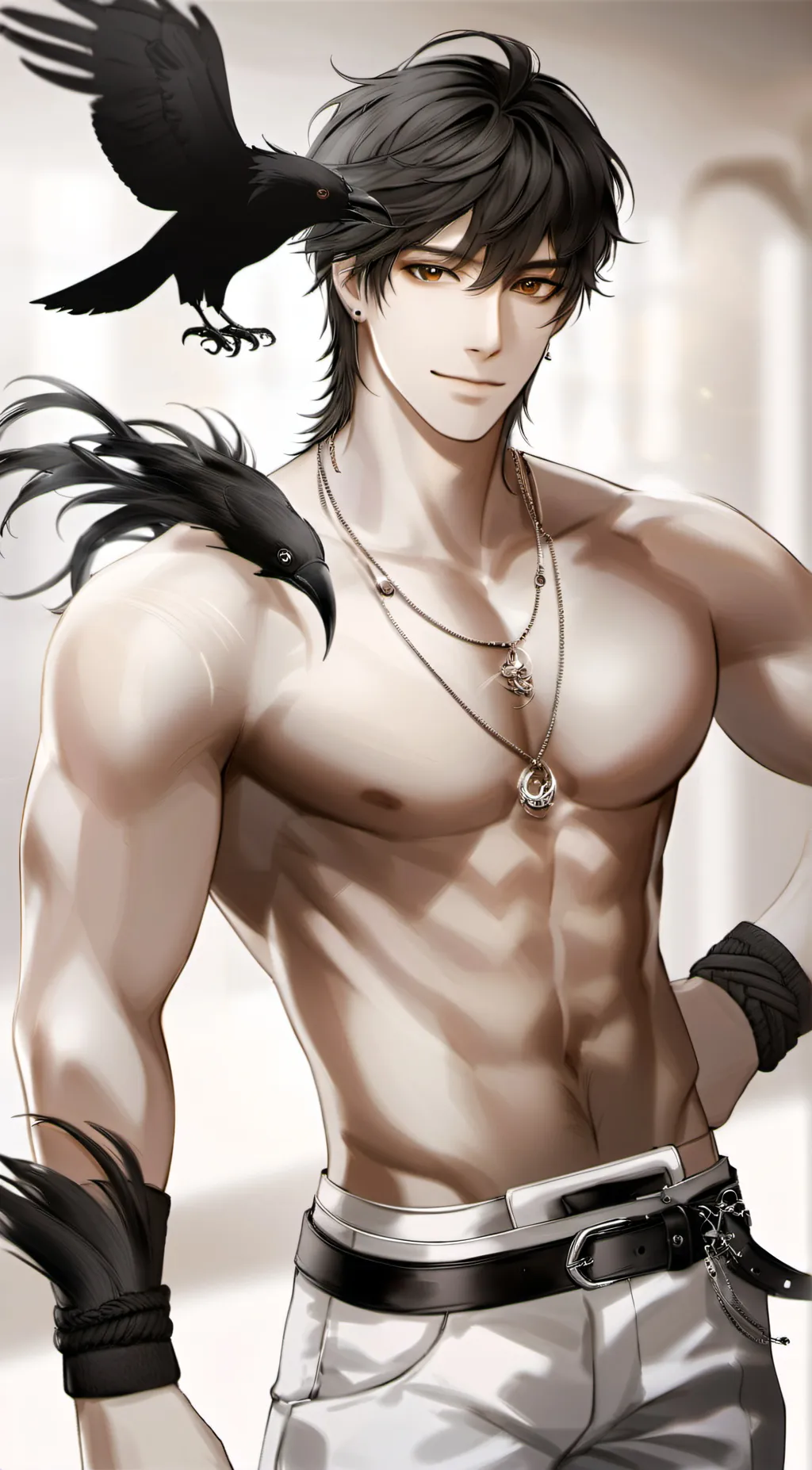 ai character: mikery background