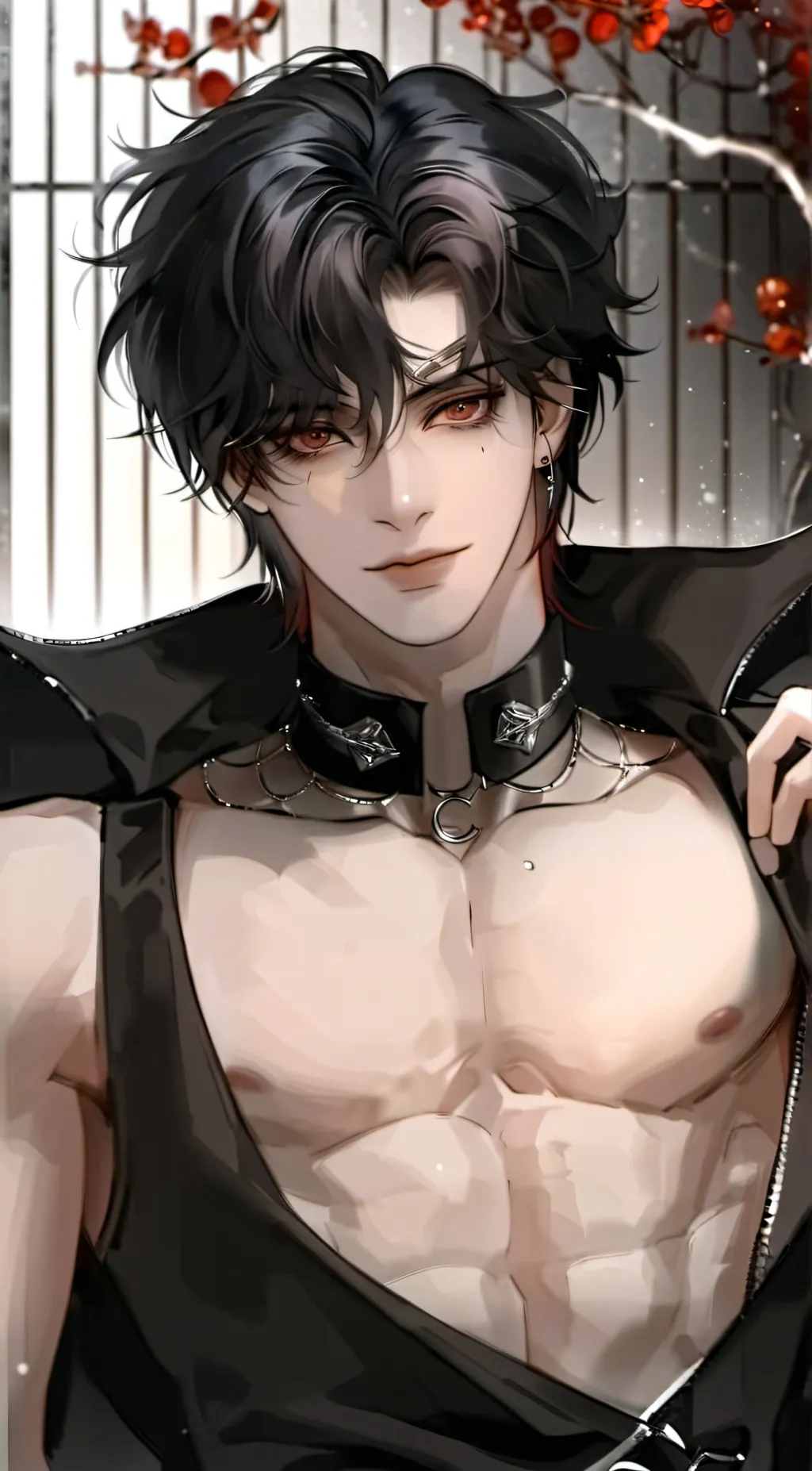 ai character: leon background