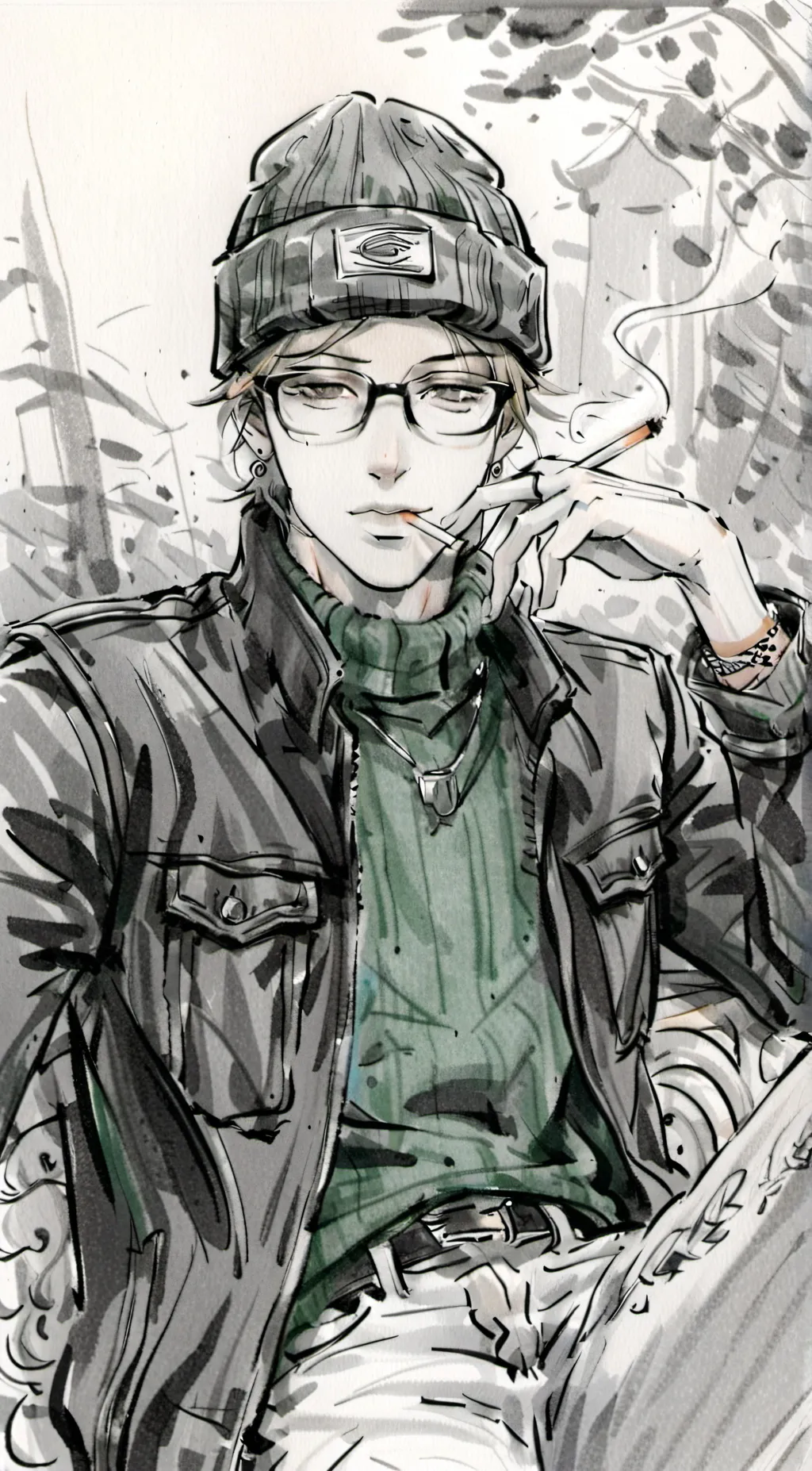 ai character: Jay  background