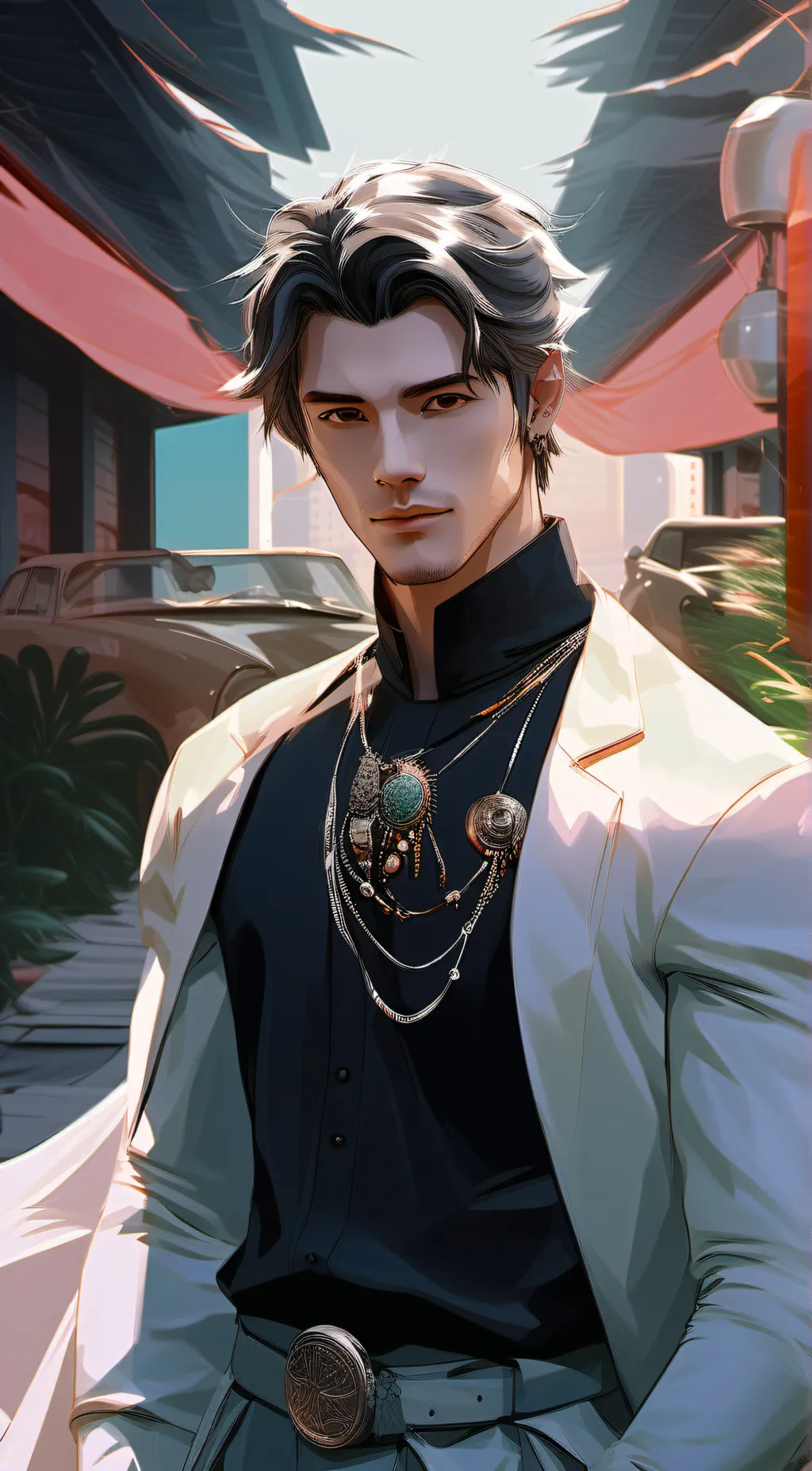 ai character: Jake  background