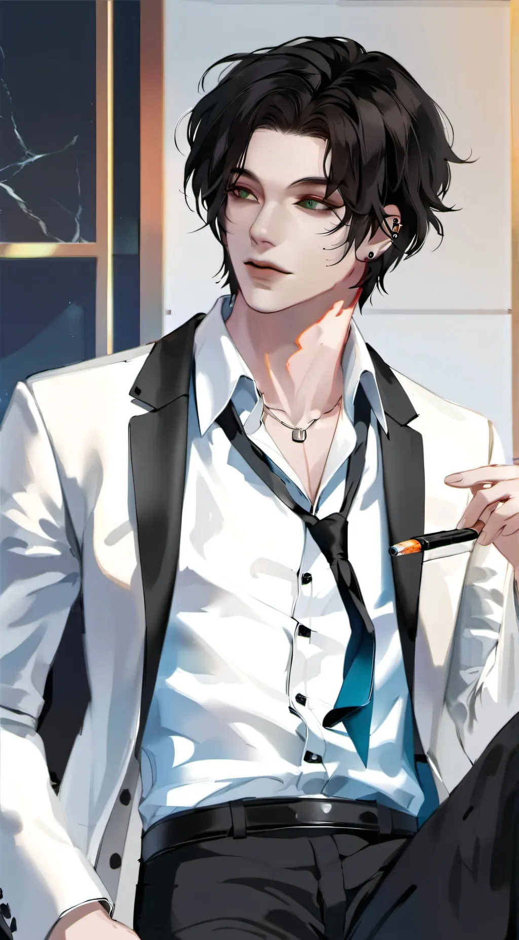 ai character: Kim background