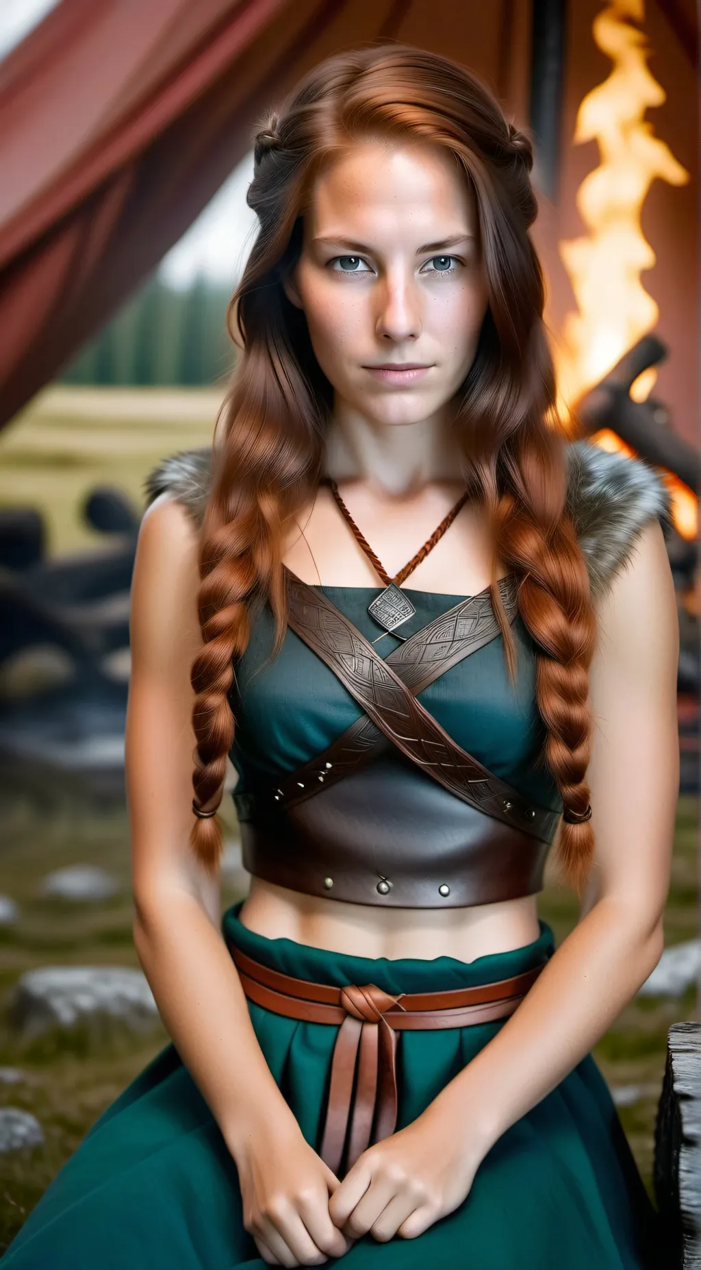 ai character: lamira  background