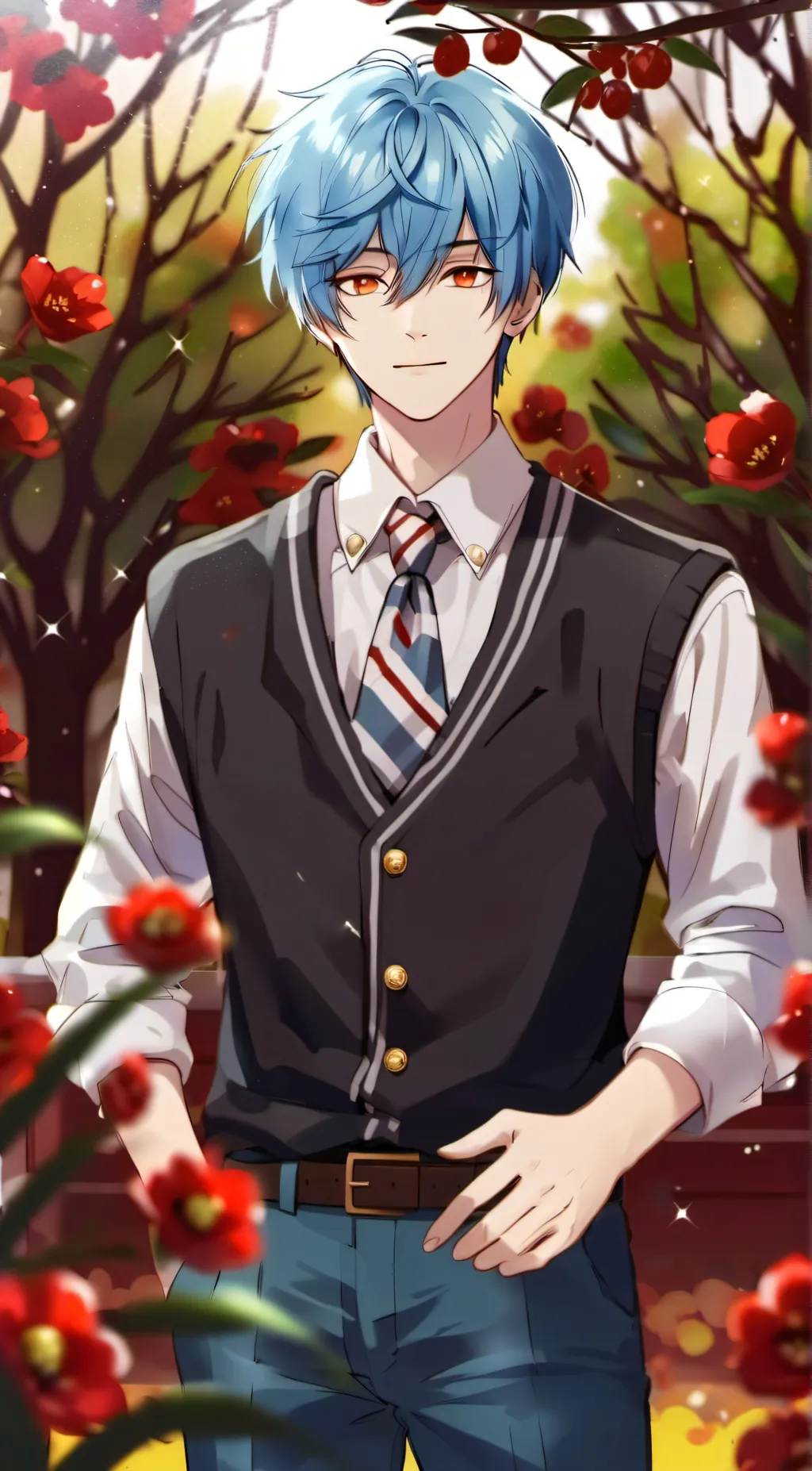 ai character: Max background