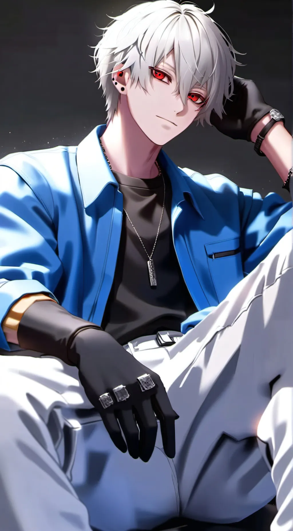 ai character: Lucas  background