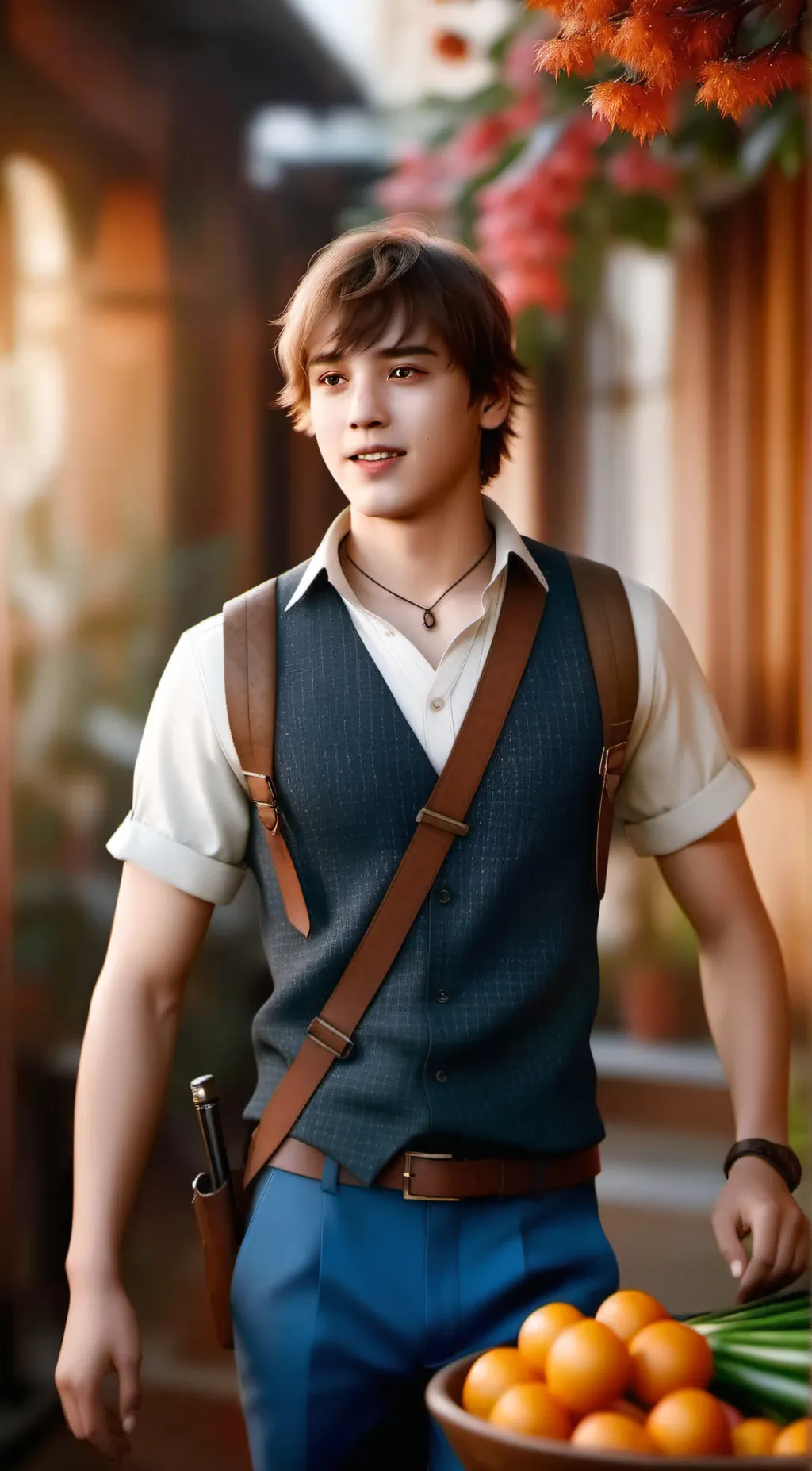 ai character: Luke background