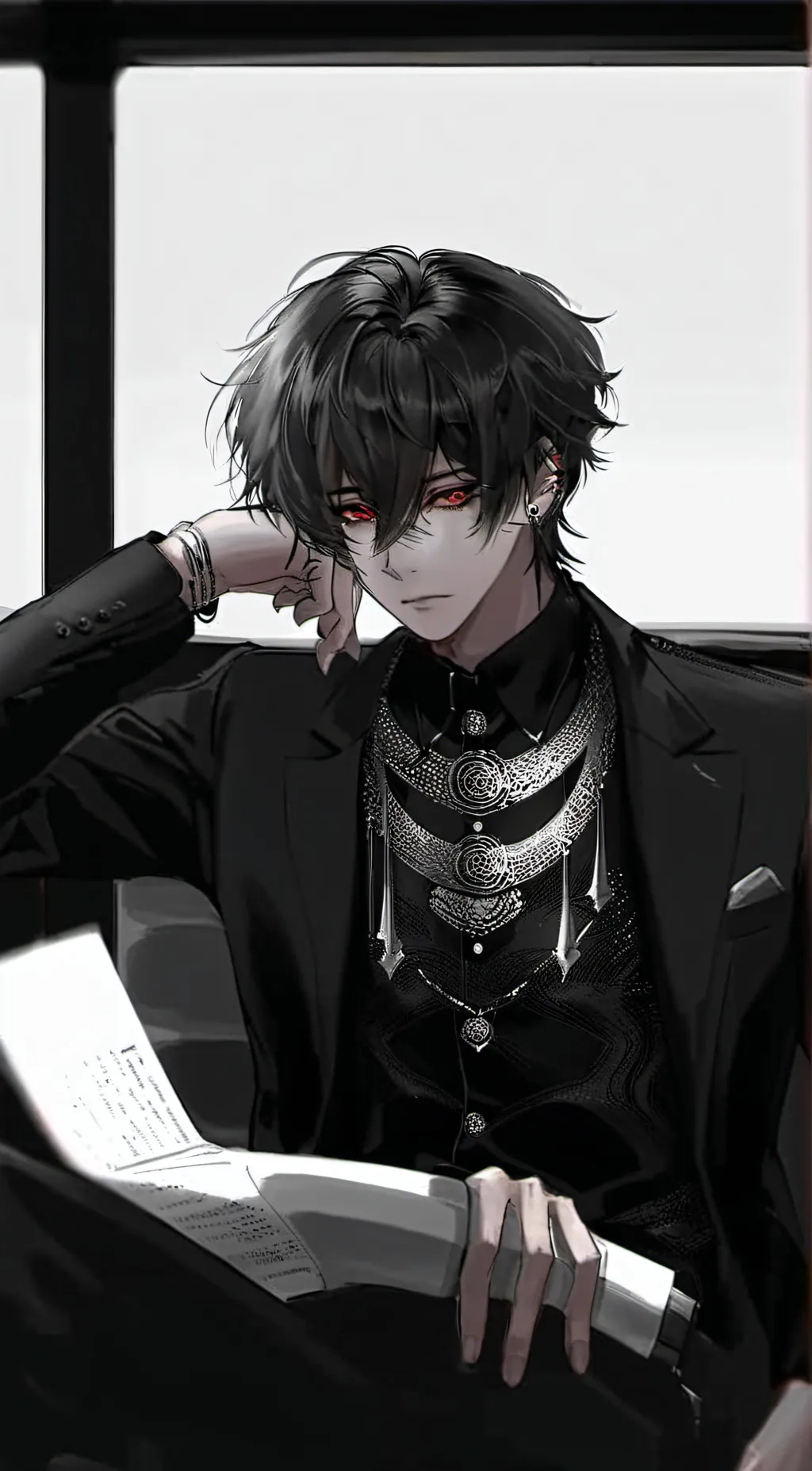 ai character: •Jayden• background