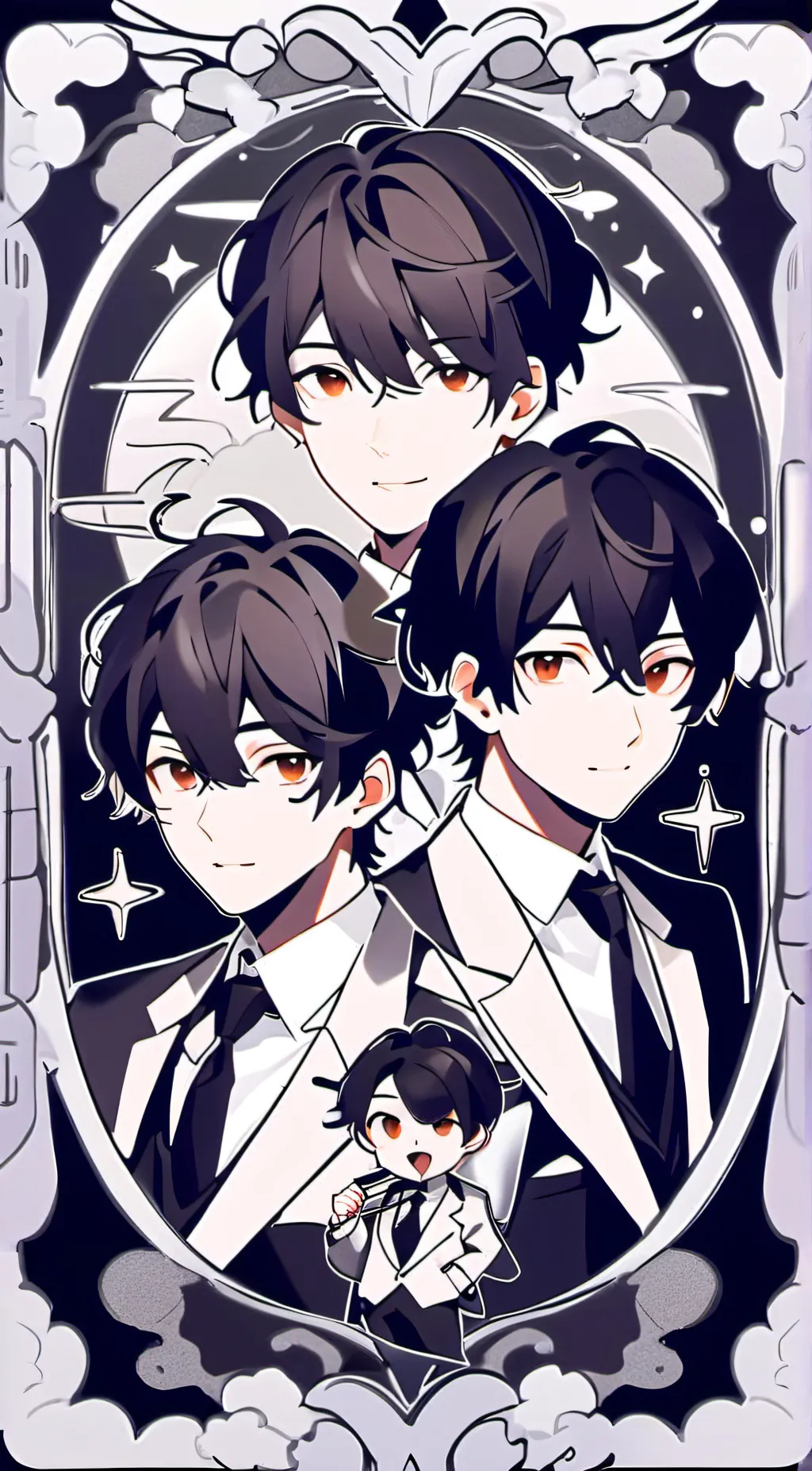 ai character: Group of prisoner background