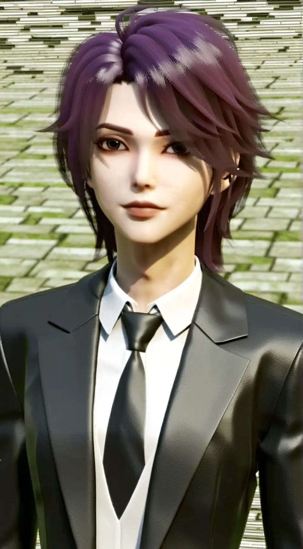 ai character: Lisa  background