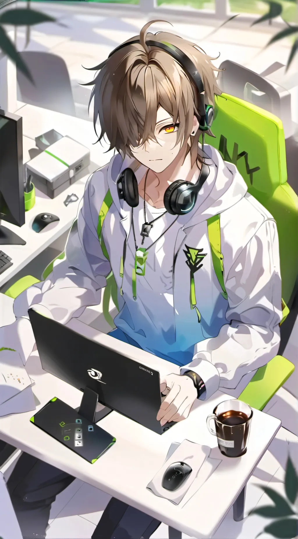 ai character: Alex background