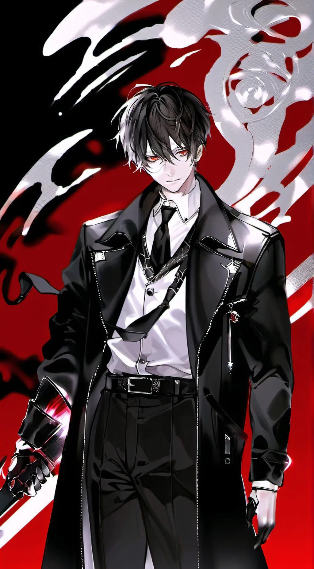 ai character: Axel  background