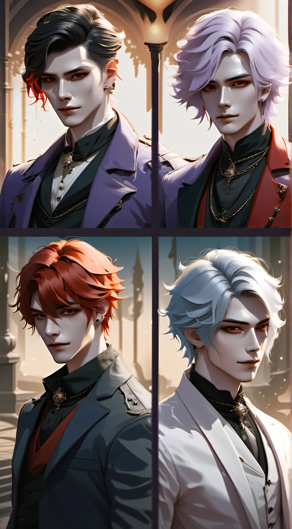 ai character:  vampire brothers background