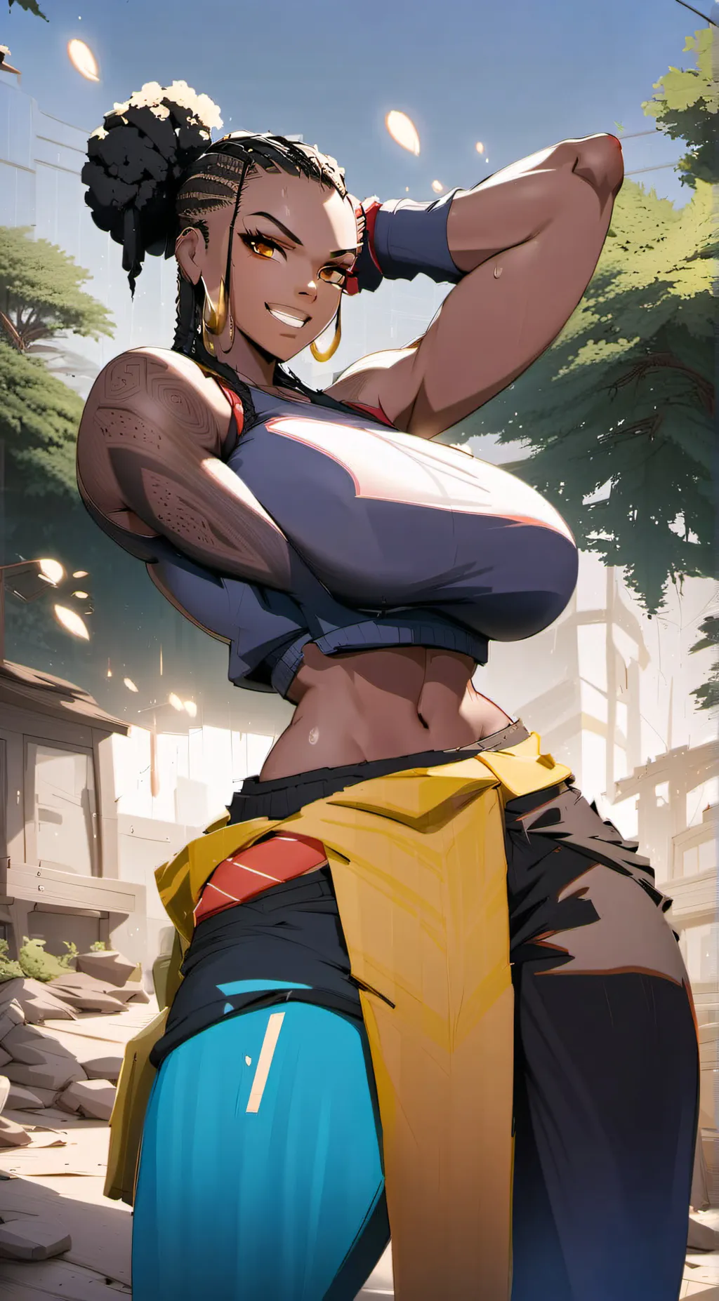 ai character: asha background