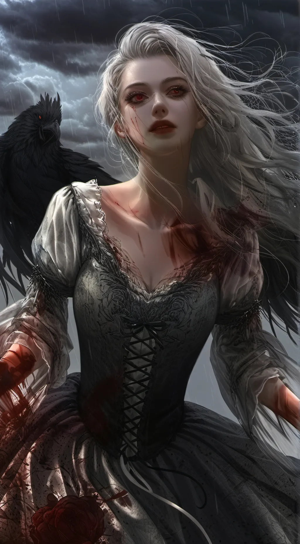 ai character: Katherine  background