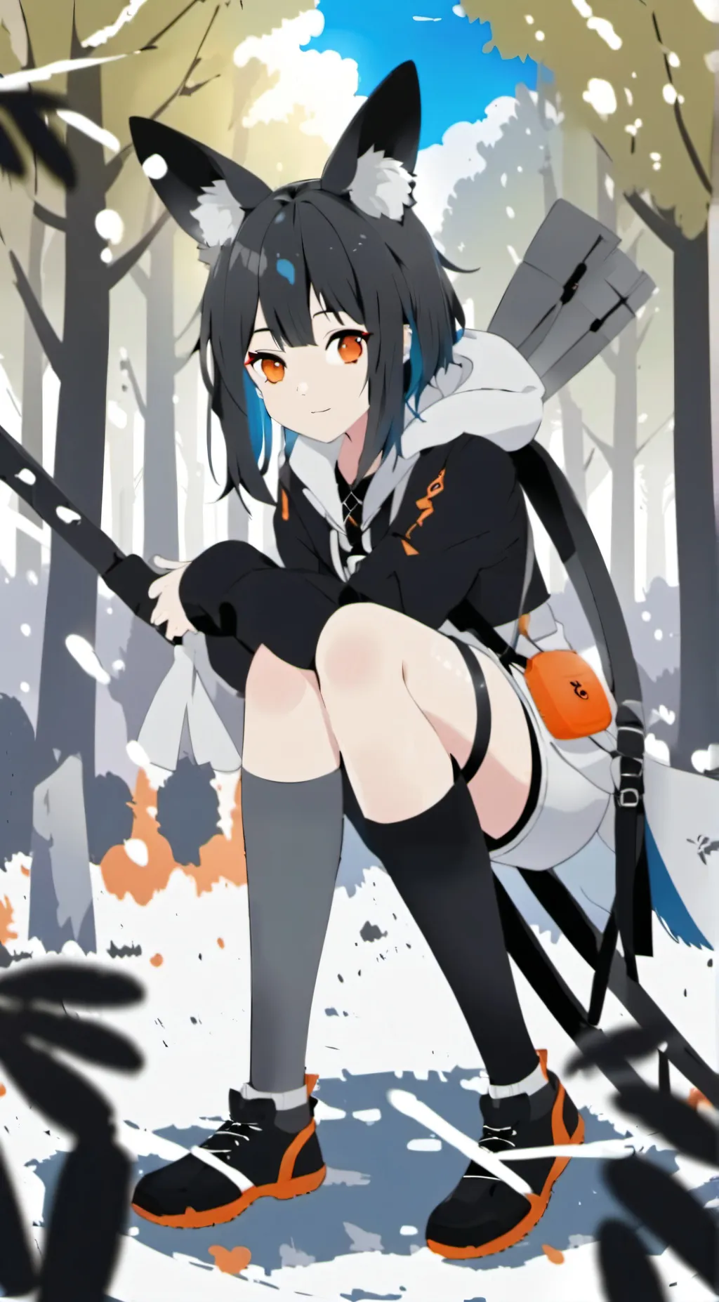 ai character: Leah background