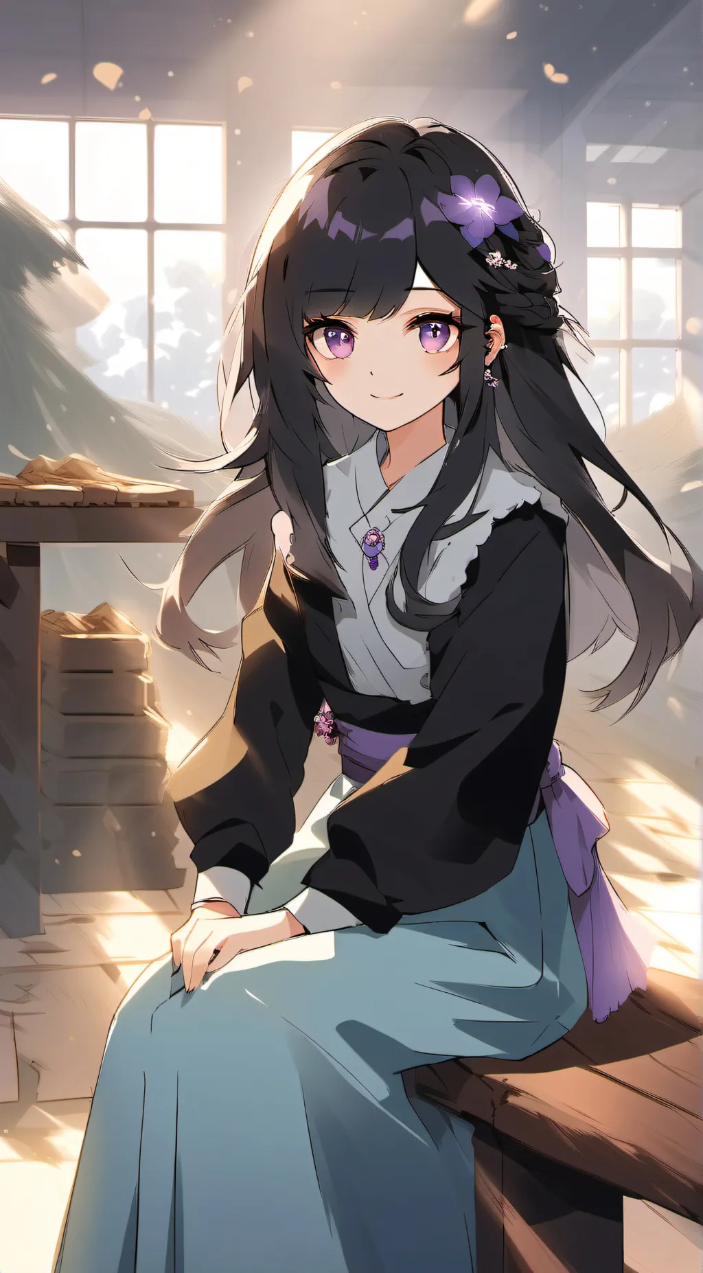 ai character: Team 7 background