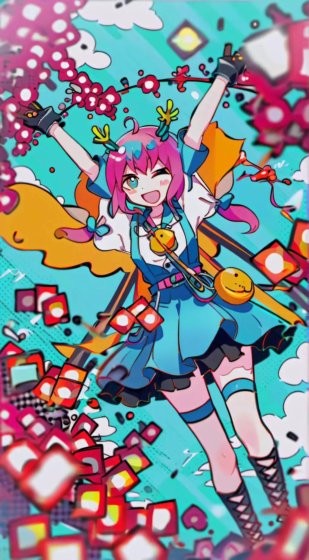 ai character: Lilly background