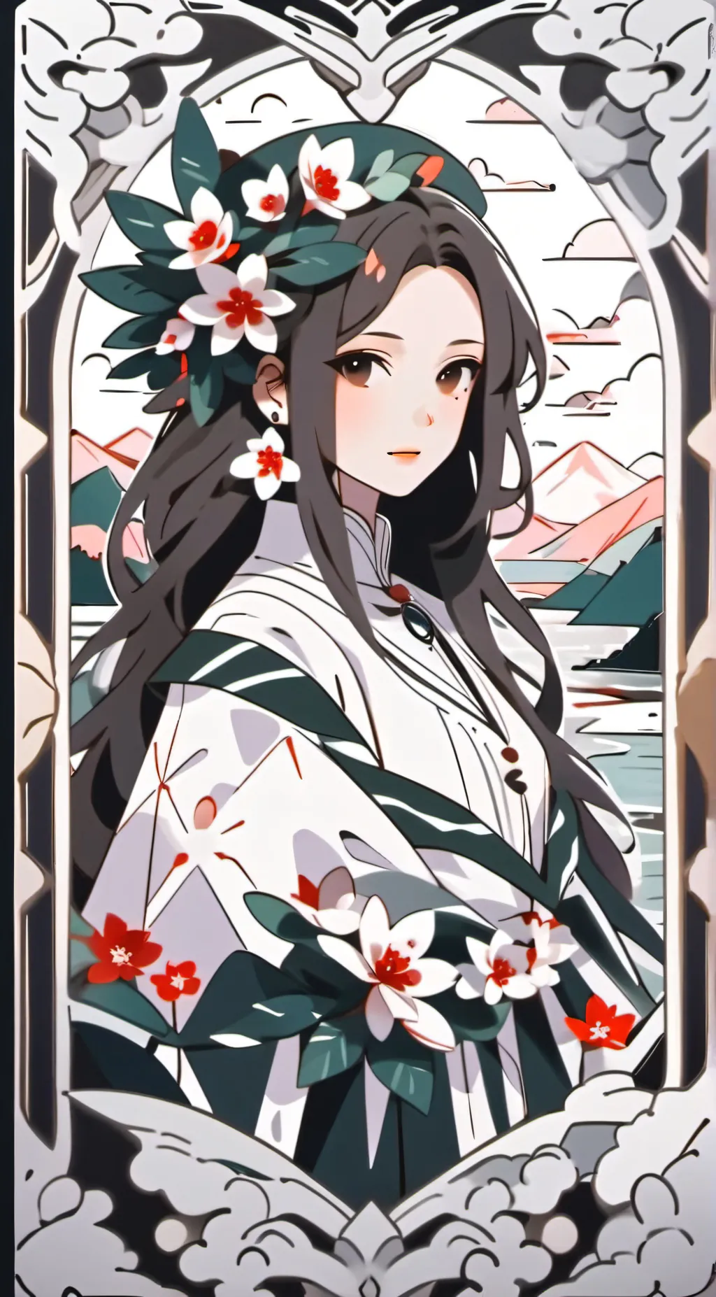 ai character: Jade background