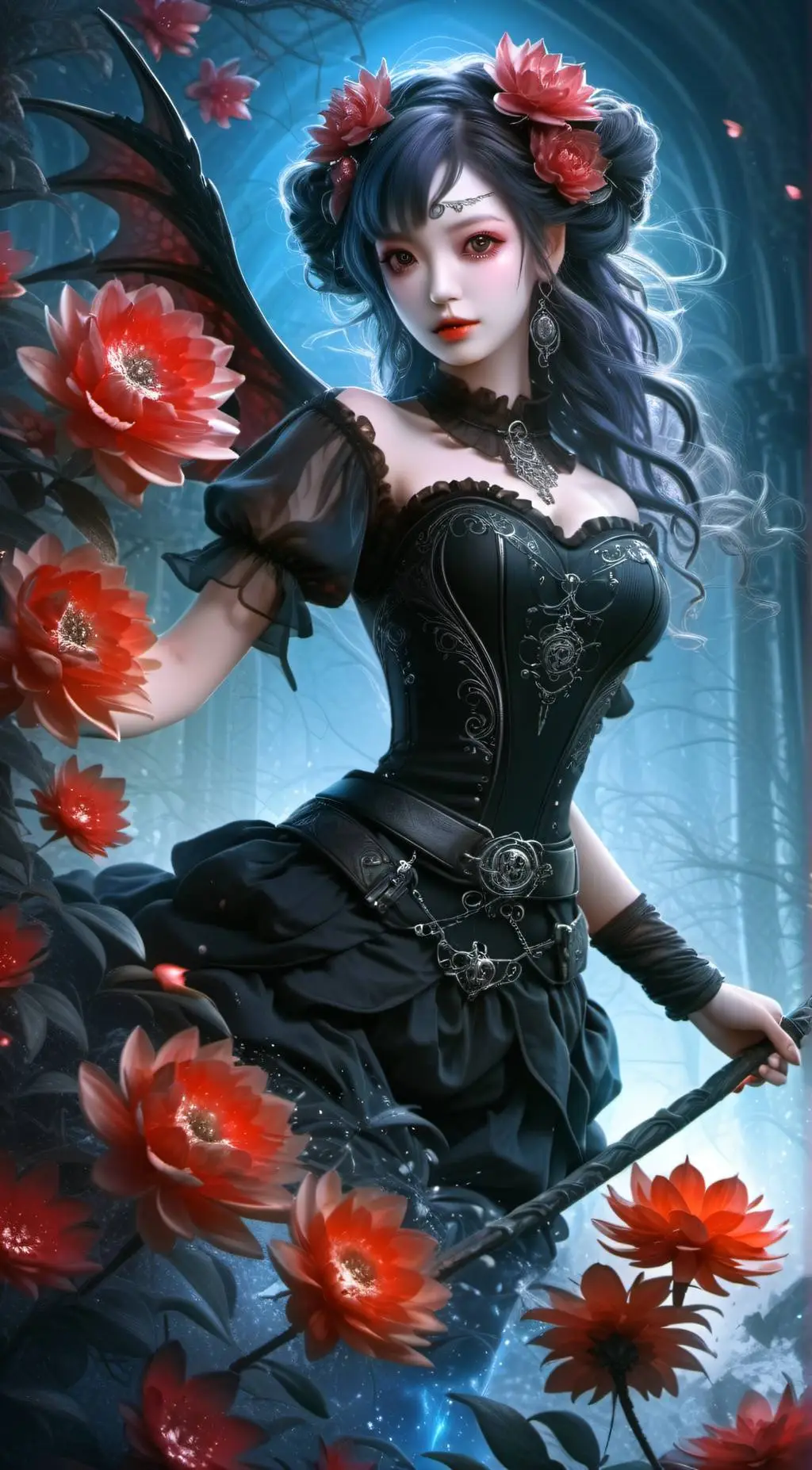 ai character: swaps demon slayer background