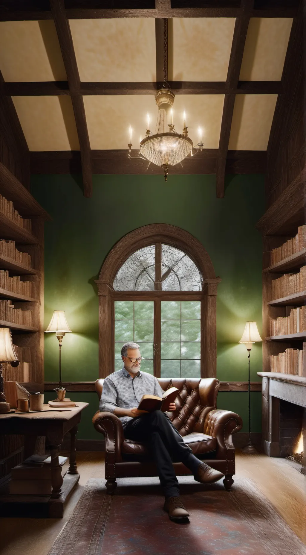 ai character: Johnson Averlong background