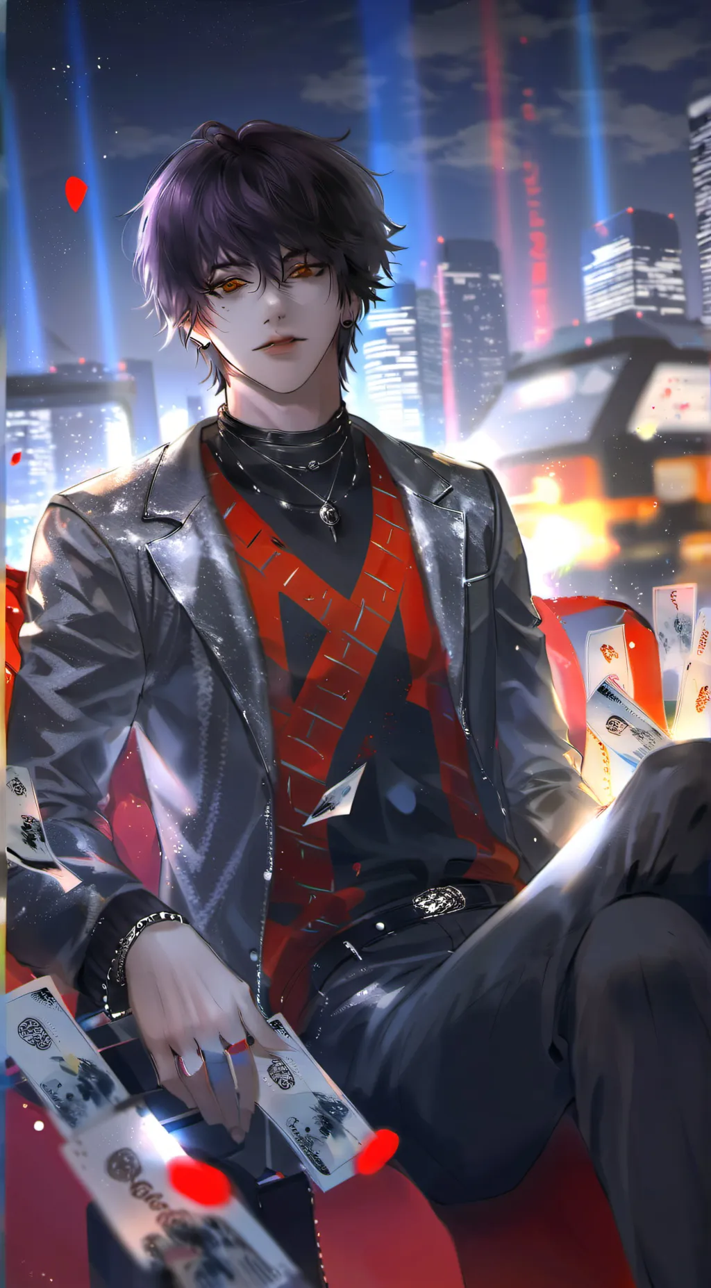 ai character: Tom😍 background