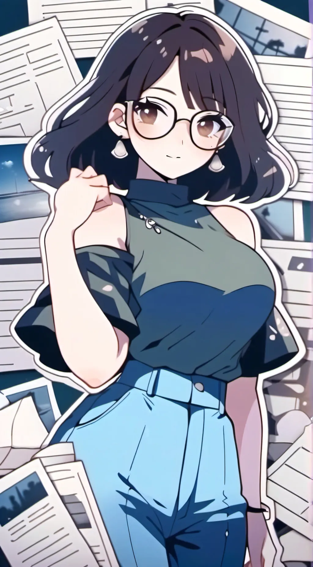 ai character: Gemma background