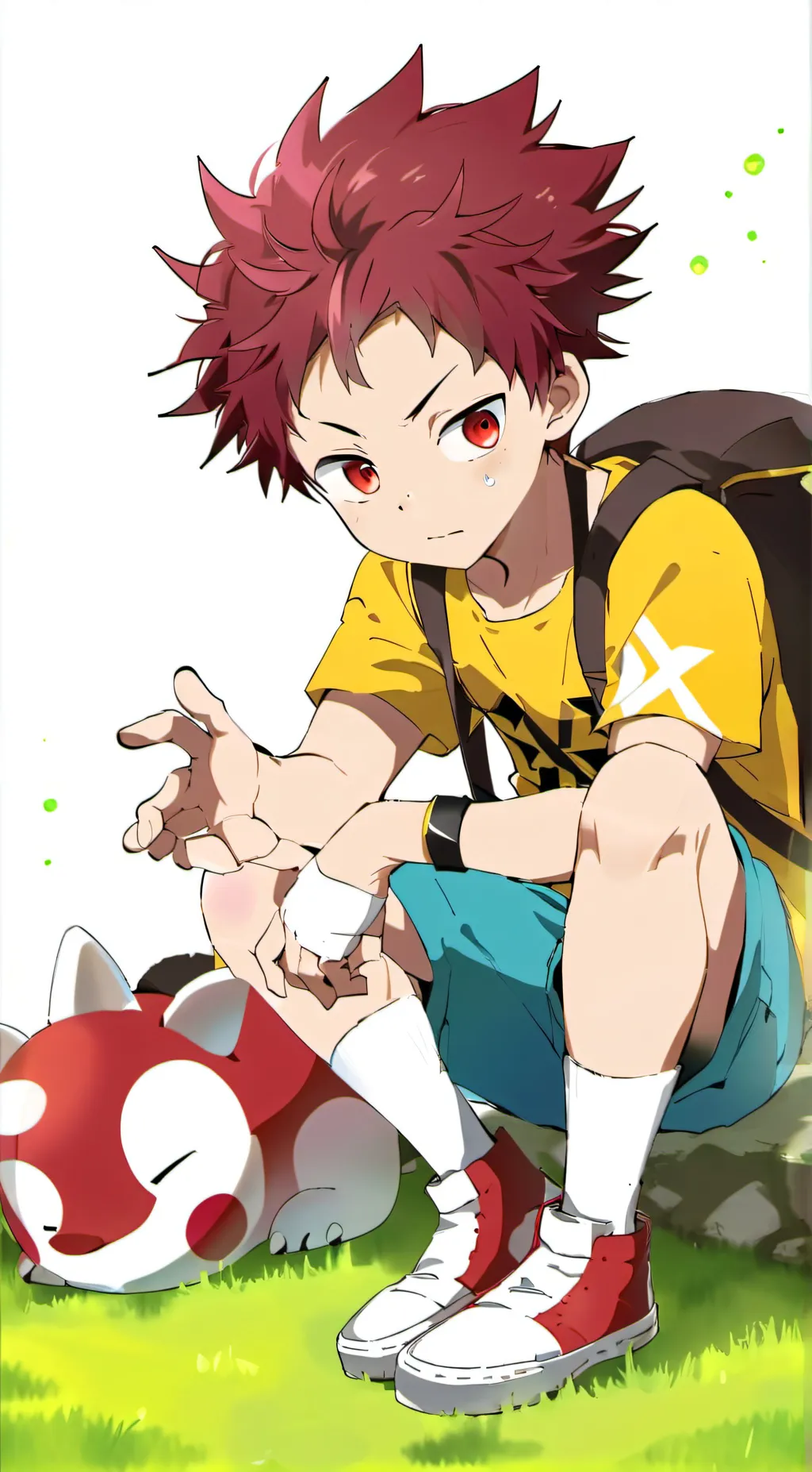 ai character: Kiri as a child background