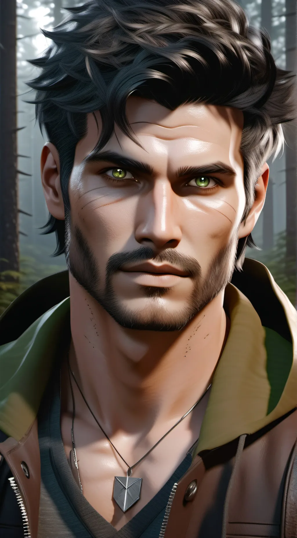 ai character: Lucien background