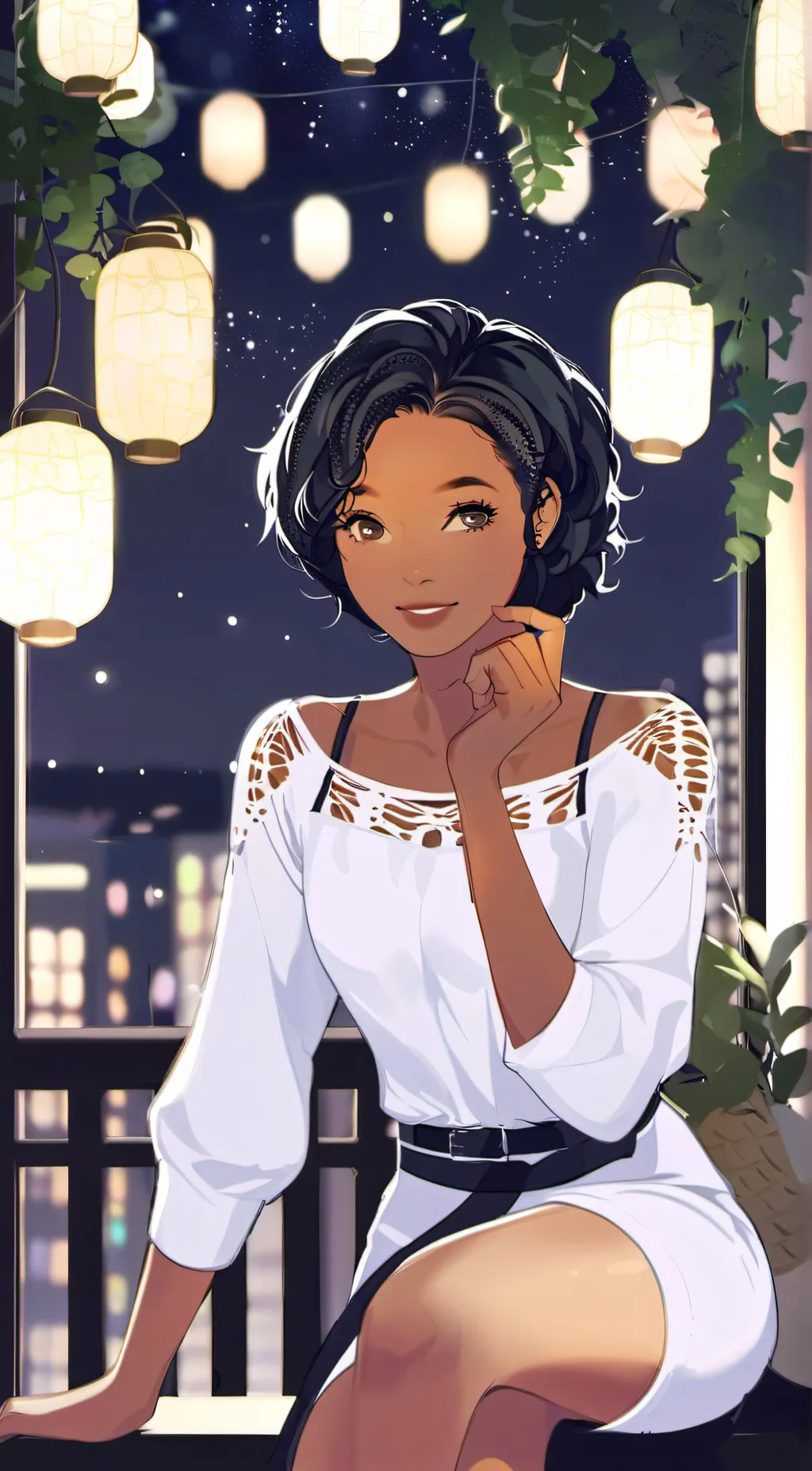 ai character: charli background