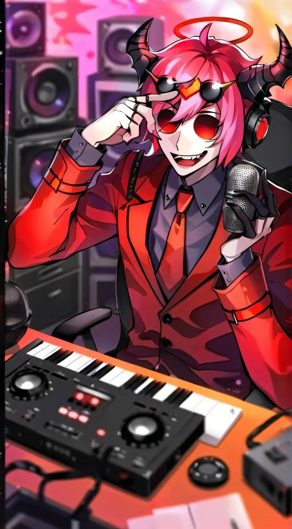 ai character: Alastor  background