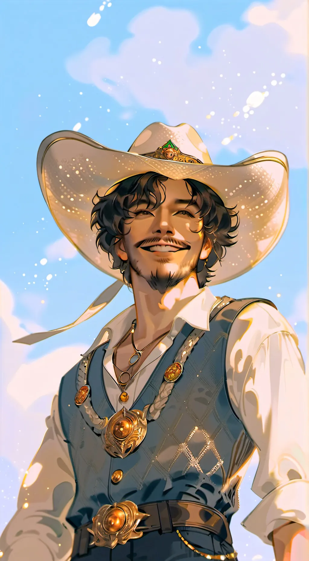 ai character: Beau background